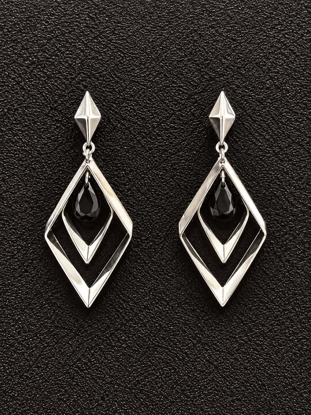 Geometric Drop Earrings